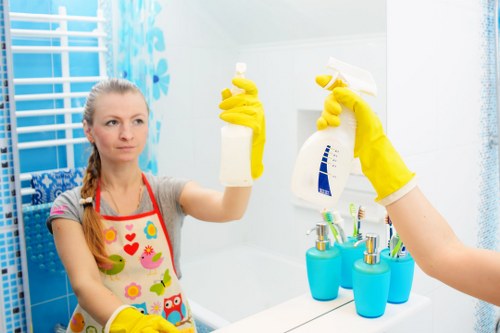 Deep cleaning service for a TW13 home kitchen and living area