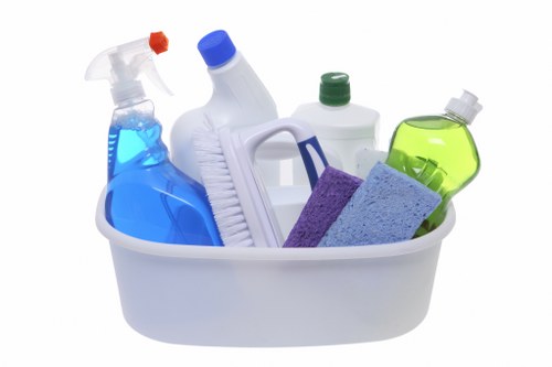 Domestic cleaning tasks in a TW13 kitchen and living area