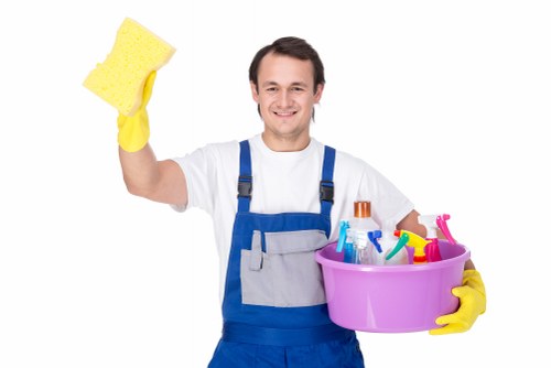 Local home cleaners working in a TW13 family house